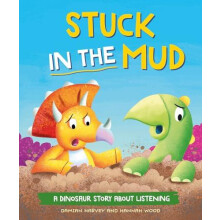 A Dinosaur Story Stuck in the Mud by Damian Harvey Paperback Book