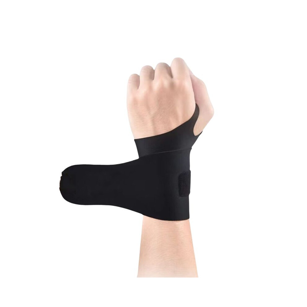 Black Adjustable Wrist Protector For Men And Women For Wrist Sprains, Wrist Braces And Tendon Sheath Pain