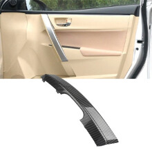 Car Right Front Inner Door Handle for   LEVIN 2014-2018 Car Door Inner Armrest Cover Carbon Fiber