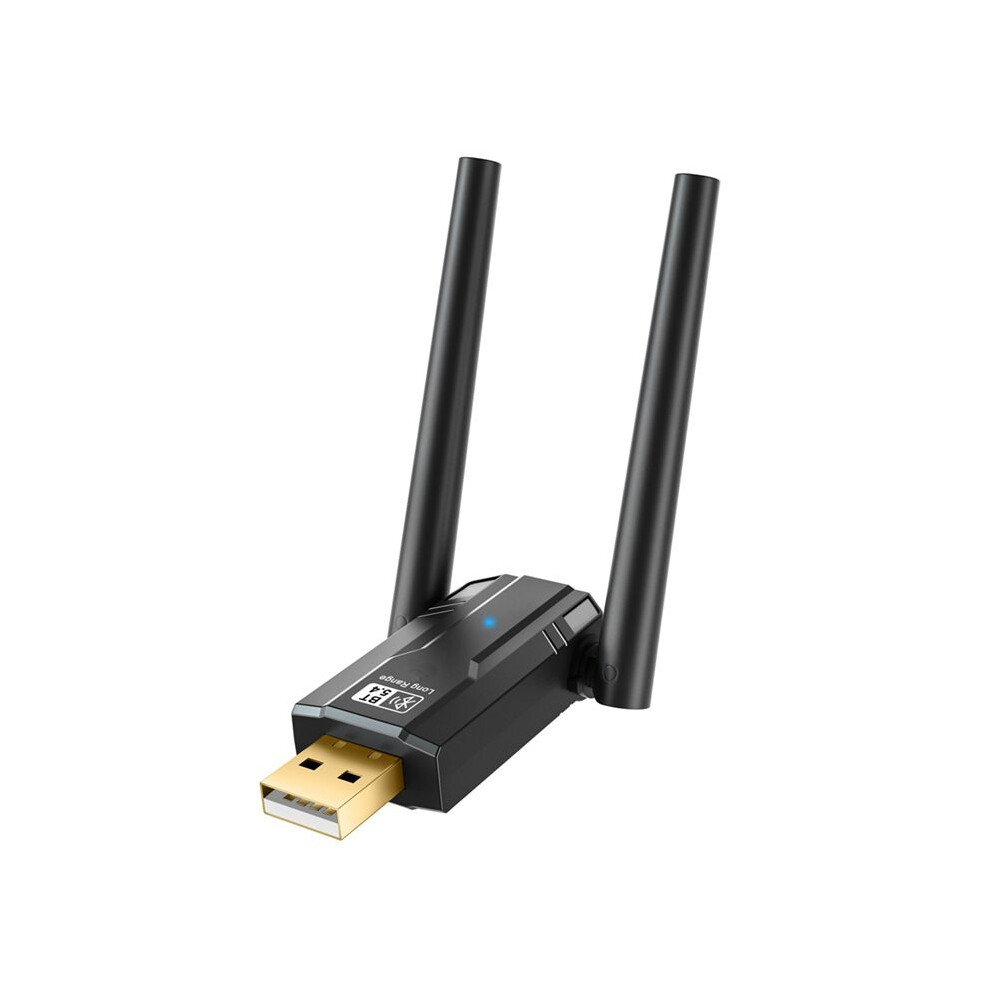 150 Meters Bt5.4 Adapter Free Drive Computer Usb Audio Headset Receiving Transmitter With Antena 6032760097352
