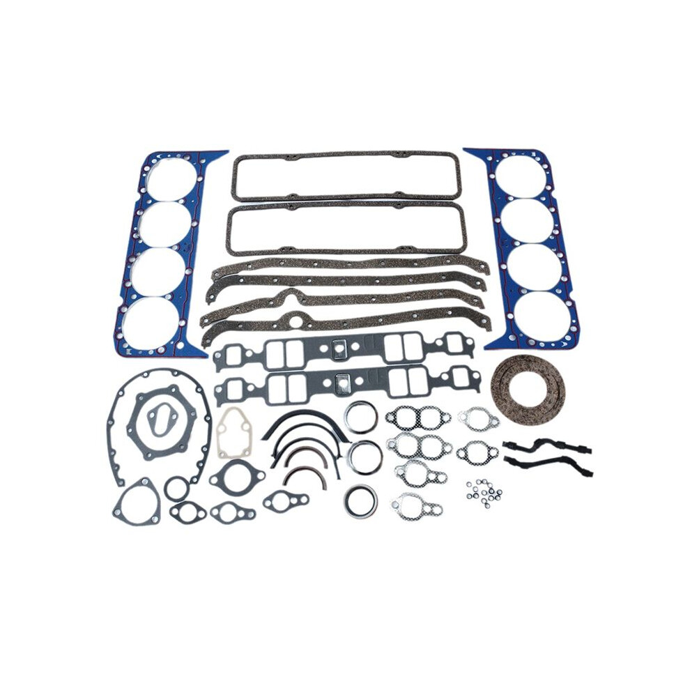 1Set Auto Engine Pro Overhaul Gasket Kit For Sbc 283 302 307 327 350 5.7L C350-1, 260-1000, Ks2600 4711121406485