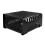 Computer Case Desktop ITX Small Case Living Room  HTPC Horizontal Novelty Case Black 1