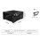 Computer Case Desktop ITX Small Case Living Room  HTPC Horizontal Novelty Case Black 4