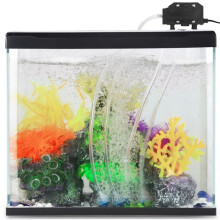 Aquarium Air Pump Fish Oxygen Aerator Pump Basement Aquarium Hydroponic Air Pump Bubbler with Accessories EU Plug
