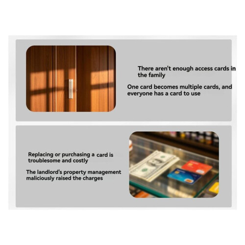 Handheld RFID  Chip Reader Writer+5200 Keychain 125Khz ID Copier Duplicator ID Tags Programmer for EM4305 T5577 2