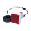 LED Digital Voltmeter Ammeter Hertz Meter AC6-500V Signal Lights Voltage Current Frequency Meter Indicator Tester Red 1