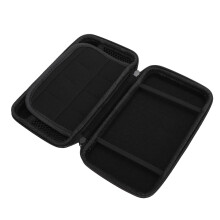 Kompakte Hartschalen-Reisetasche für 2DS XL/3DS mit 8-Fach-Tasche, rosa