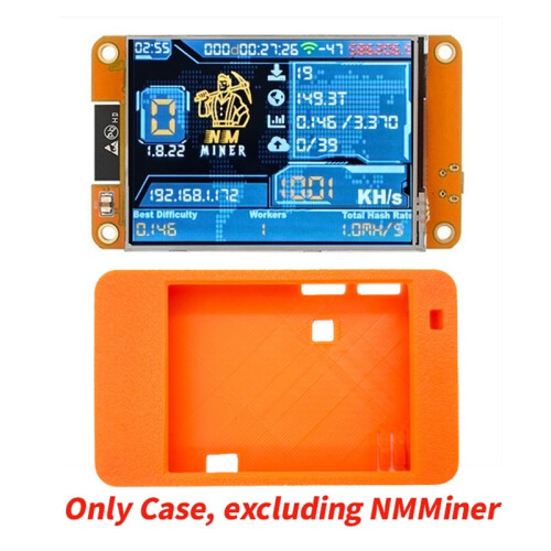 NMMiner 2.8inch Case Protective Shell for NerdMinerMotherboard Bitcoin Crypto Solo Miner Shell Cover 1