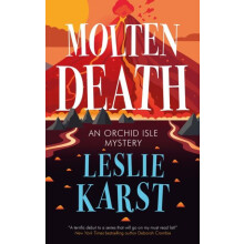 Molten Death by Leslie Karst Hardcover Book