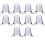 Polyester Drawstring Bag Sports  Drawstring Bag Storage Bag Drawstring Bag White 1