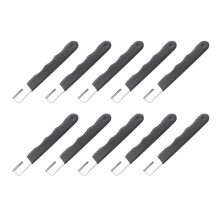 Tragbarer Schnellmesserschärfer, Rasenmäherschärfer für Stumpfe Klingen, Multifunktionaler Gartenwerkzeugschärfer, Schwarz