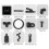 Touch Screen Automatic Mist Rainforest Sprays Intelligent Ecological Cylinder Electronic Timer Sprinkler System Kit 8