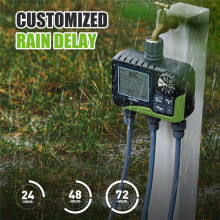 RainPoint Minuterie D'Arrosage Automatique à 3 Sorties Système D'Arrosage de Jardin Contrôle Indépendant Programmateur D'Arrosage Outils