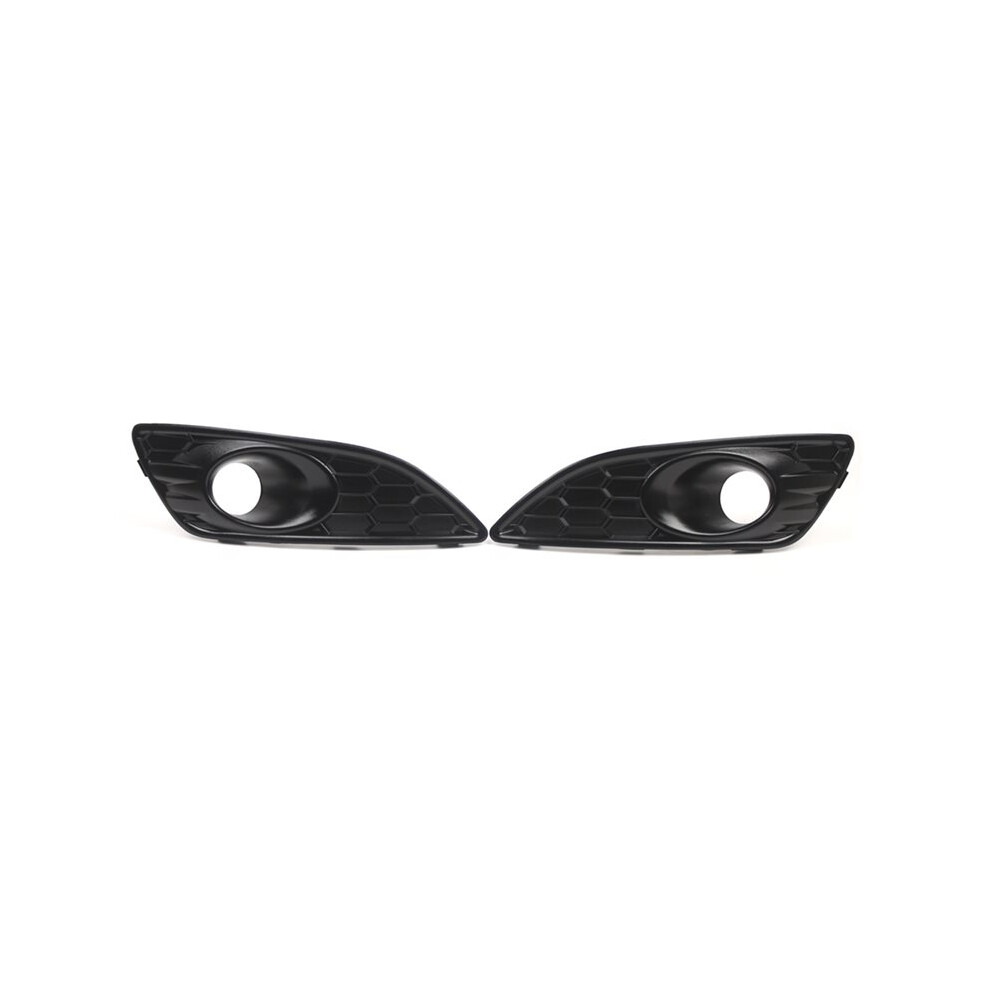 Pair Front Bumper Lower Honeycomb Fog Lamp Surround Grille Fog Light Trim Cover For Fiesta Mk7 2013-17 D2bz15266cb 4713120601816