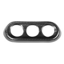 Per Lancer EVO X 10 2008-2015, Cruscotto In Fibra di Carbonio, Pannello di Controllo AC, Puntatore, Copertura, Cornice