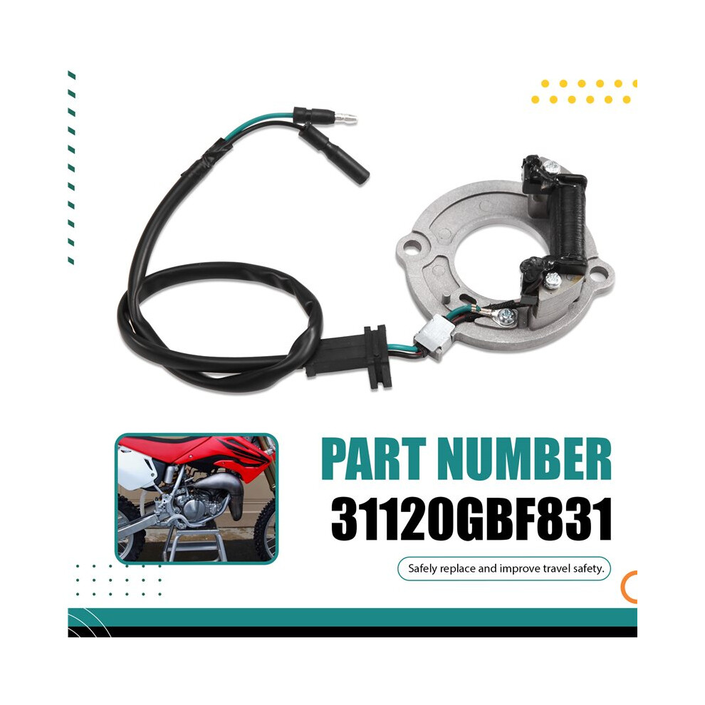 Motorcycle Engine Stator Coil 31120-Gbf-831 31120Gbf831 For Cr80 Cr85 Cr80rb Cr85rb 1996-2004 Light 6033058484977