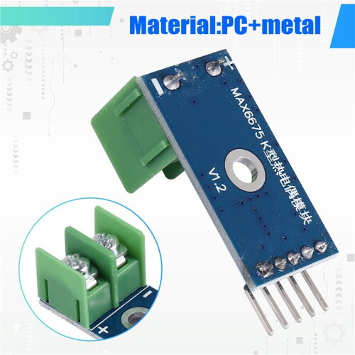 5PCS MAX6675 K Type Thermocouple Temperature Sensor Module for Raspberry Pi