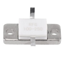 250Watt 100Ohm WEERSTAND Flens BEVESTIGING 250 WATT 100 OHMS Beryllium Oxide RFR 100-250