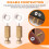 8Pcs DIY Leather Hand Sewing Position Located Hand Tool Positioning Needles Stitching, Fixed Suture Leather Tool 6-12MM 3