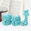 Animal Silikonform, DIY Silikonljusform, 3D-Form (Giraff) 3