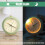 Silent Alarm Clock Bedside Small Table Clock Non Ticking Analogue Retro Alarm Clock with Light Button for Desk Table 7
