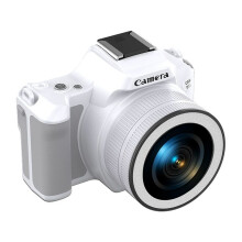 D11 48MP HD Pocket Digital Camera 16X Optical Zoom Video Recording Photography Cam with Image Stabilizat White