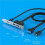 20Gbps USB3.2 Gen2x2 Front Panel Adapter, USB-C and USB to USB3.2 Type-E Key-A 20Pin and 19Pin USB Connectors 2