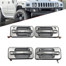 4pcs/Set Exterior Door Handle for H2 03-09 Base 15104790 15104791 15104794 15104795 15104792 15104796 LHD