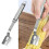 Long Handle Stainless Steel Corn Stripping Tool, Magic Corn Peelers, Corn Stripper Corn Cob Stripper Tool (2PCS) 7