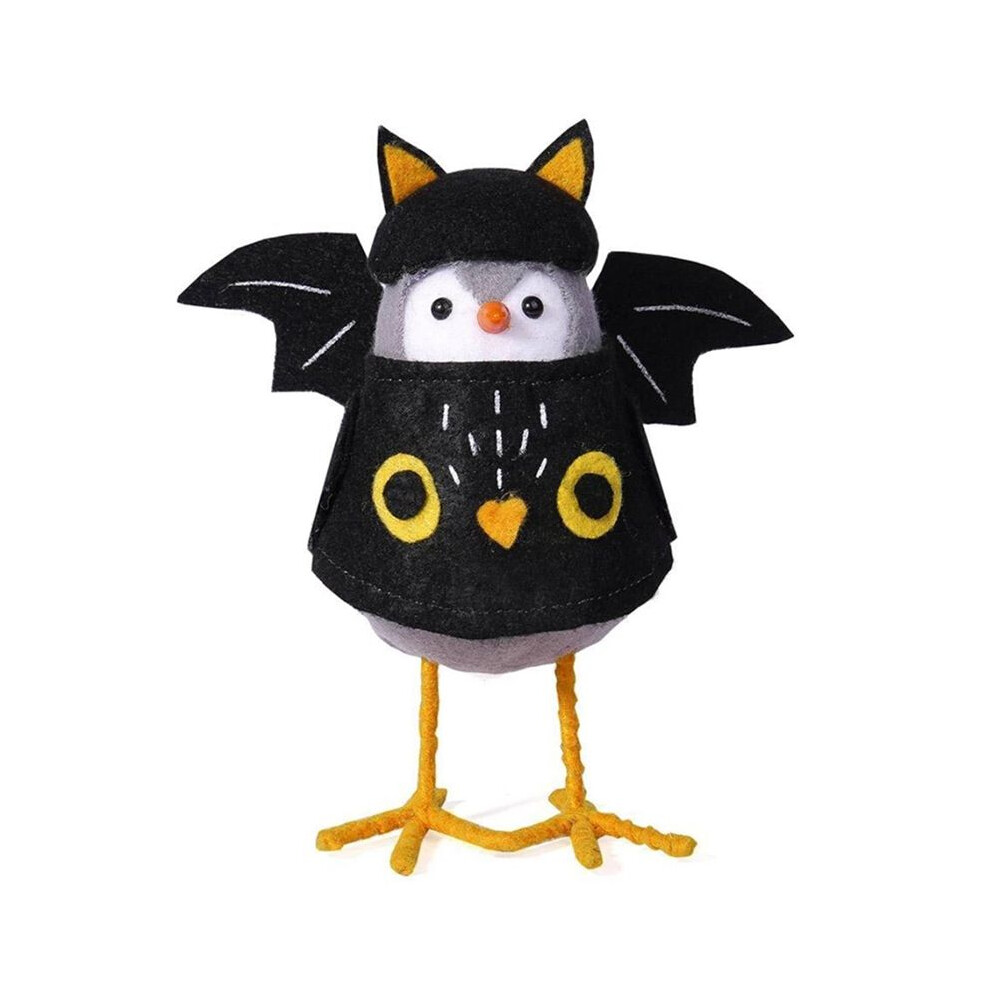 Photos - Photo Studio Backdrop Halloween Standing Bird Statue, Bird Statue, Halloween Bird Doll, Desktop Home Window Decoration Black