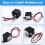 Remote Power Off  Remote Battery Disconnect Control 12V 250A Upgraded Long Distance Control 7