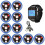 Wireless Restaurant Pager Waiter Calling System with Watch Call Button for Hookah Bar Cafe Bar Customer Service 2