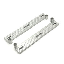 RC Car Upgrade Foot Pedal Kit for WPL 1/16 C64 RC Car Upgrade Parts Silver