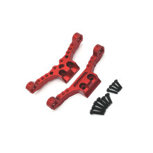 RC-Auto-Upgrade Vorder- und Hinterradaufhängung Halterungen für SCY 1/18 18101 18102 RC Crawler Auto Upgrade Teile Rot