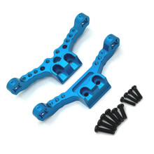 RC-Auto-Upgrade Vorder- und Hinterradaufhängung Halterungen für SCY 1/18 18101 18102 RC Crawler Auto Upgrade Teile Blau