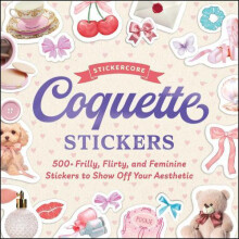 Coquette Stickers by Adams Media Paperback Book
