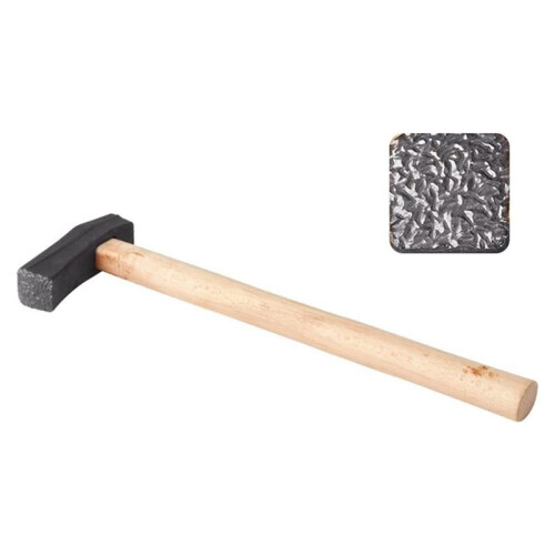 Texturing Hammer DIY Jewelry Making Tool Square- with Wood Handle Metal Pattern Designed Forming Tools No.7 1