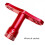 RC Model Special Repair Tool Wrench Socket Nut Removal Metal Hexagonal Wheel Combination Black 4