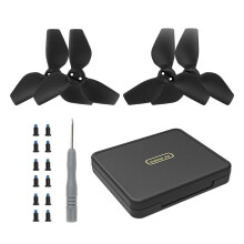 Propeller für  Neo, Farbpropeller, Propellerblätter, Propeller-Aufbewahrungsbox, Staubdicht, Sturzsicher, für  Neo-Drohnenzubehör B