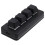 MK424Pro 4-Key  Customized Keyboard+Mechanical   USB+BT+2.4G Connection for Office Game Multimedia Black 3