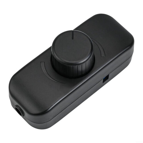 LED Dimmer  220V Rotary Dimming Inline Dimmer  Dimming for LED Table Lamps 2