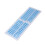 132 tasti coreani, blu, ABS, altezza OEM 7