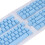 132 tasti coreani, blu, ABS, altezza OEM 8