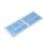 132 tasti coreani, blu, ABS, altezza OEM 11