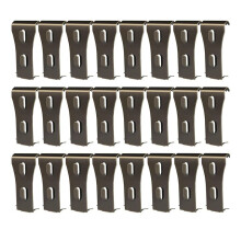 24PCS Brick Wall Clips Brick Hook Clips Steel Brick Hanger Heavy Duty Metal Hangers for Hanging Outdoors