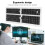 Set di 132 keycaps ABS tailandesi, altezza OEM, nero 3