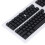 132-Tasten-Keycap-Set OEM-Profil Mattschwarz 8