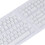 132 tasti ABS di profilo coreano, altezza OEM, bianco 6