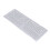 132 tasti ABS di profilo coreano, altezza OEM, bianco 12