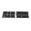 Set di 132 keycaps ABS tailandesi, altezza OEM, nero 15